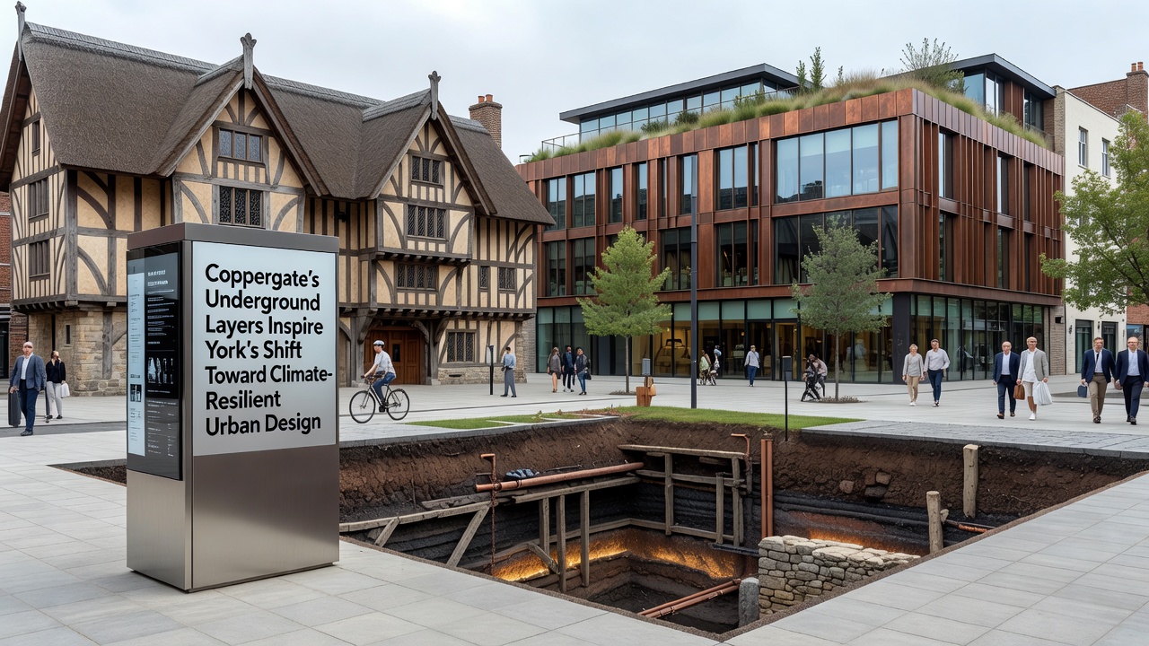 Coppergate's Underground Layers Inspire York's Shift Toward Climate-Resilient Urban Design
